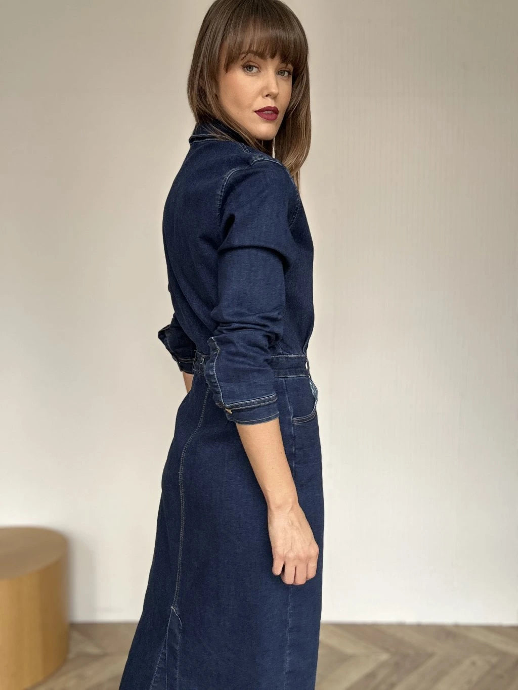 ROBE DENIM LONGUE MARILOU