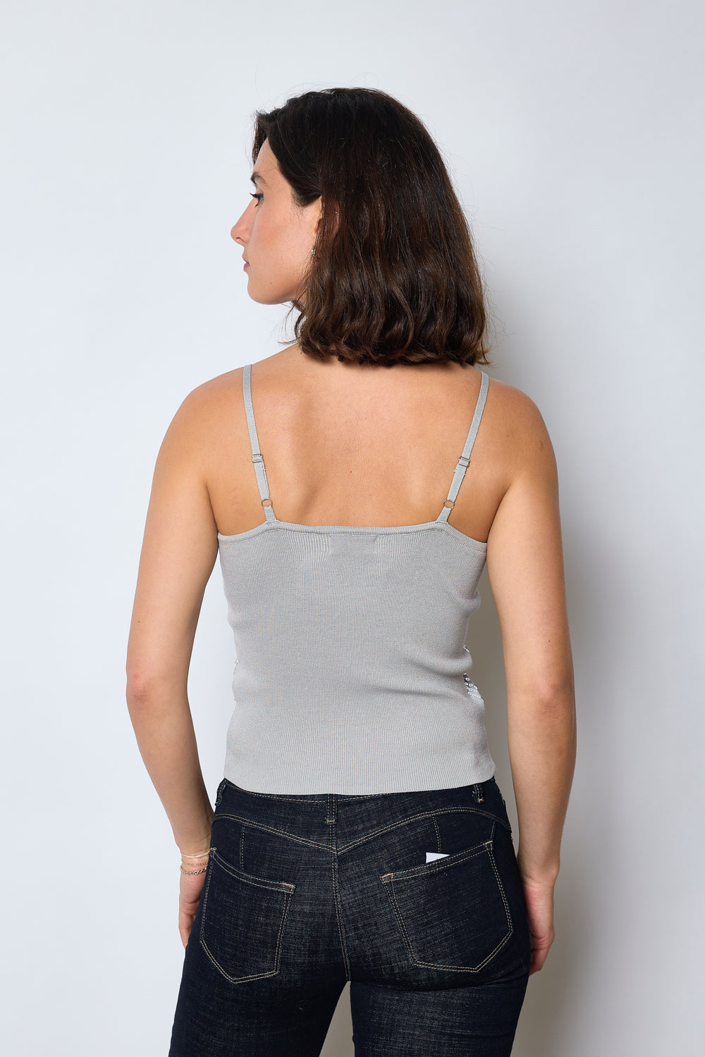 sequined top