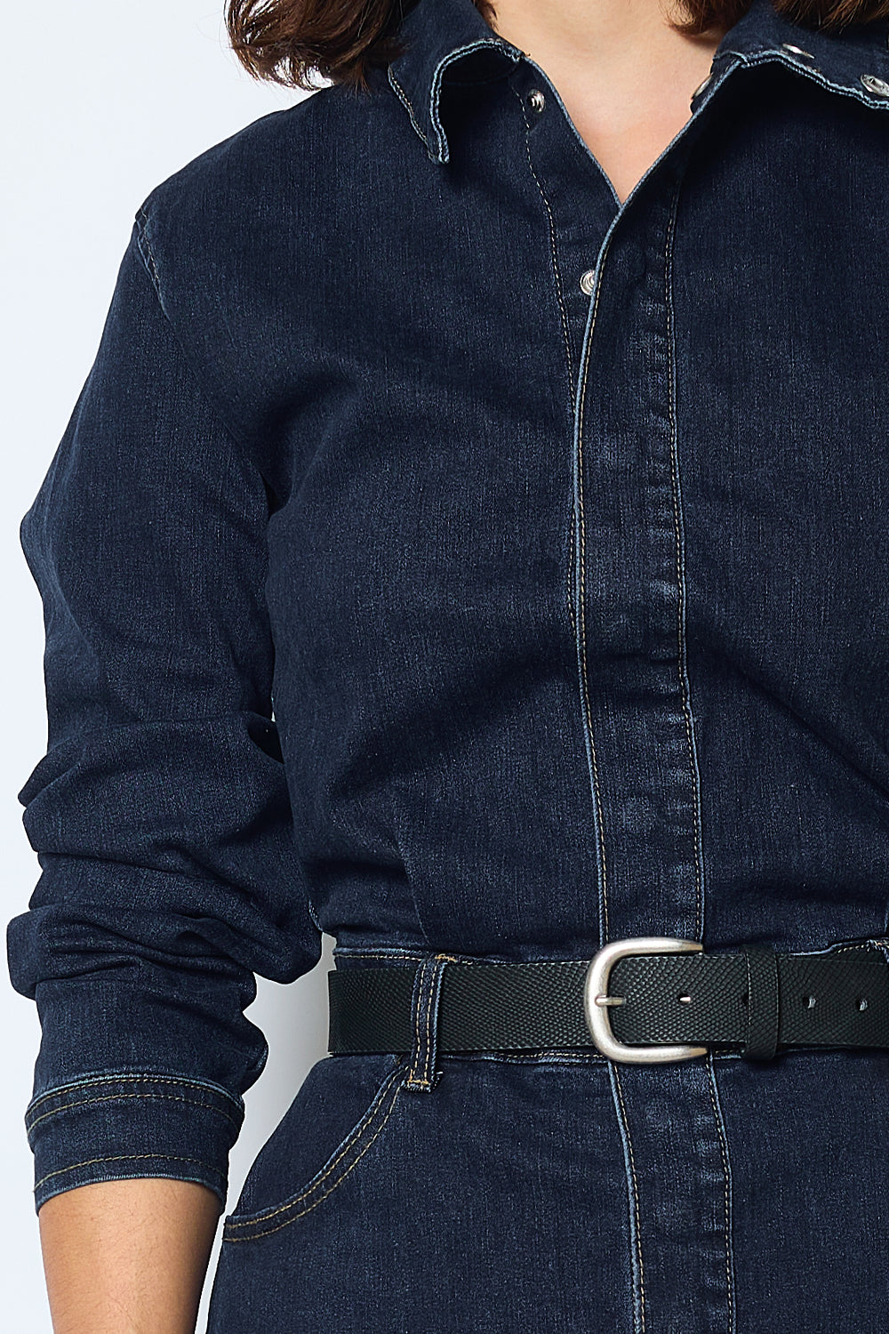 ROBE DENIM LONGUE MARILOU