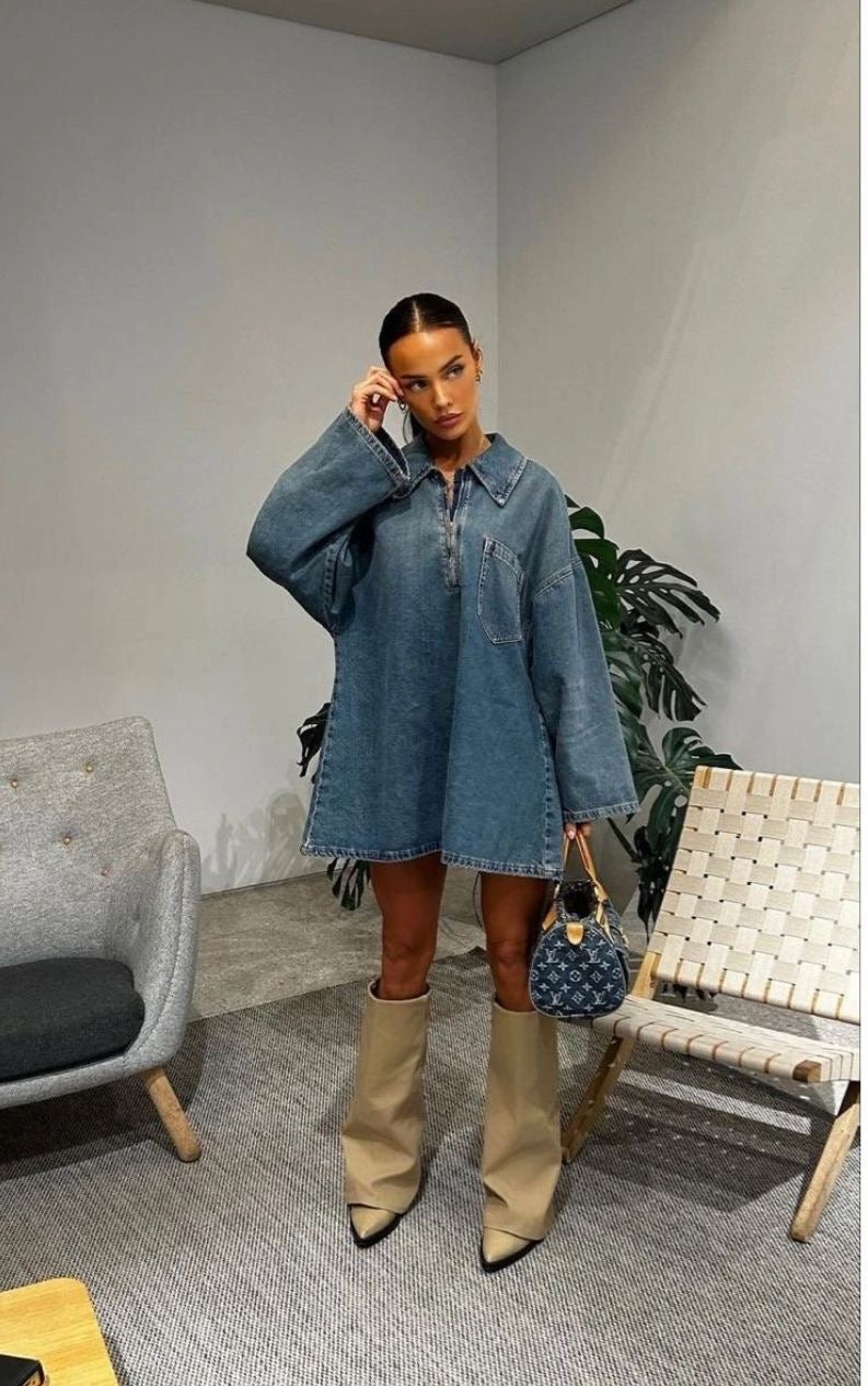 DENIM DRESS ANNIE