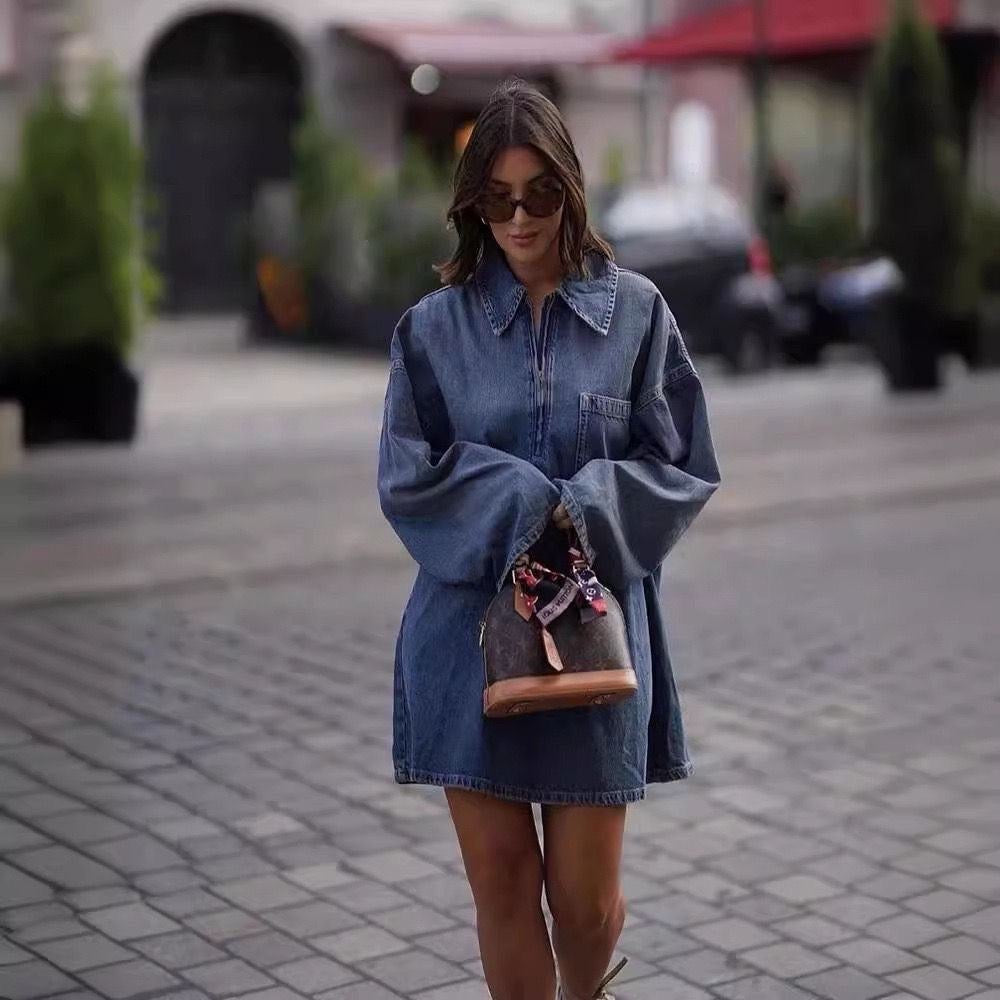 DENIM DRESS ANNIE