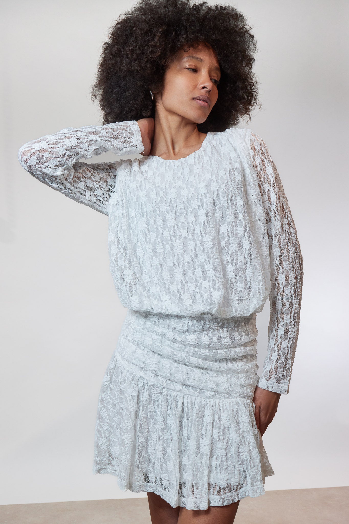 Robe dentelle