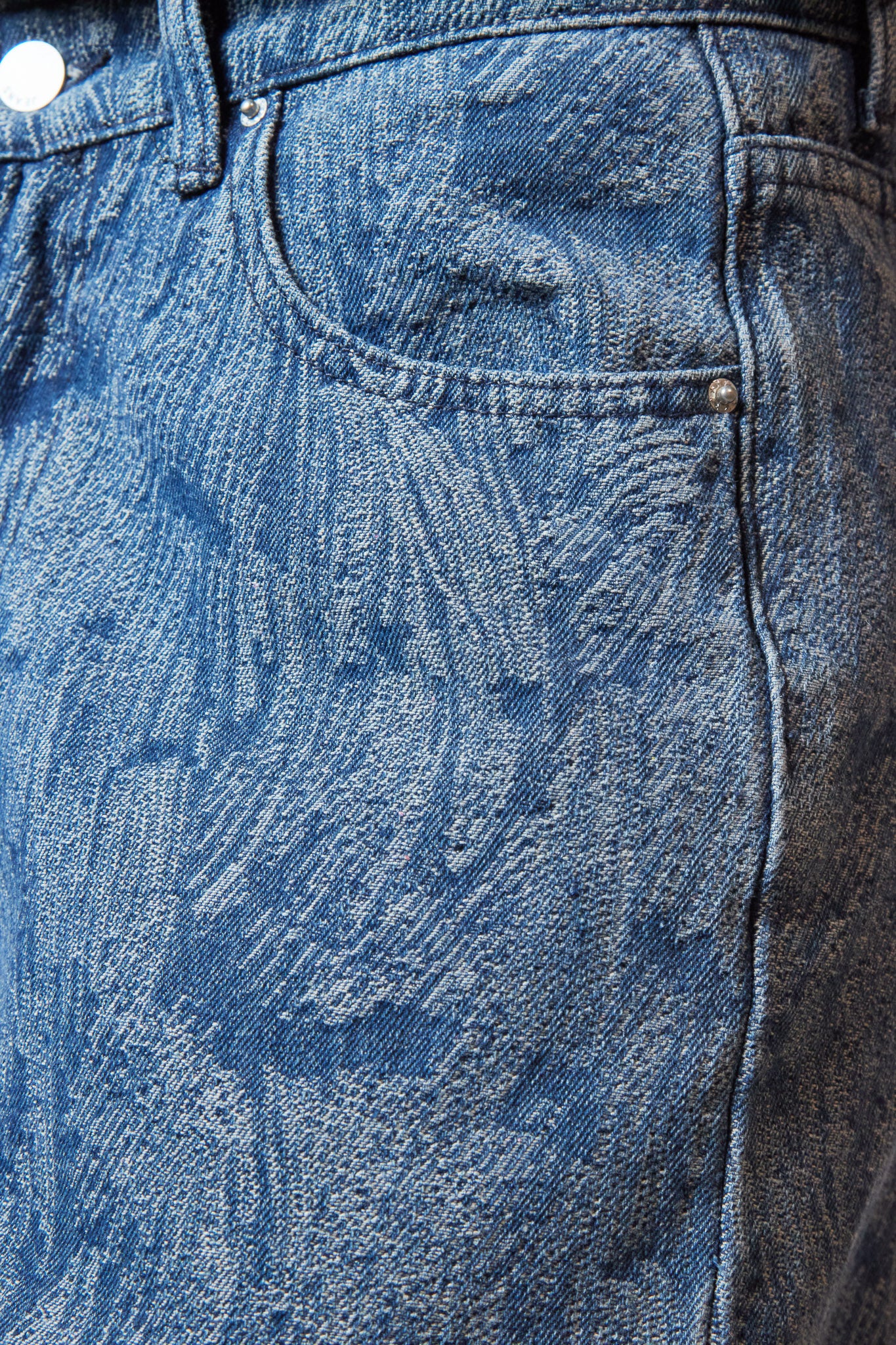 Jeans brodée