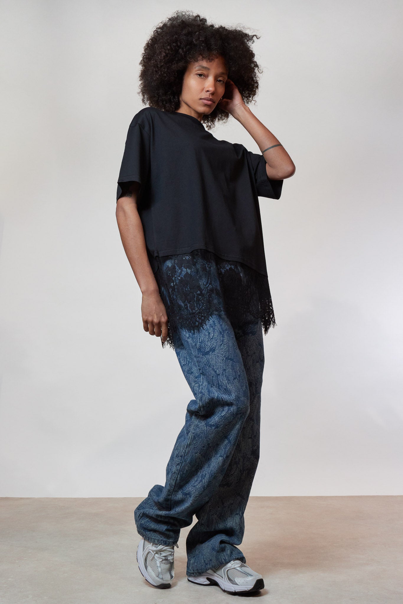 Jeans brodée