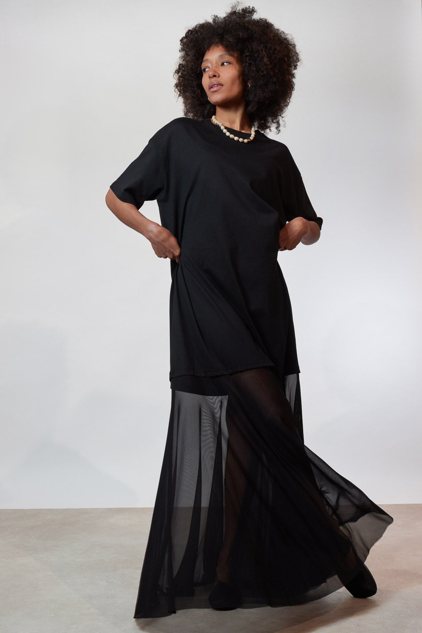 Robe t-shirt oversize