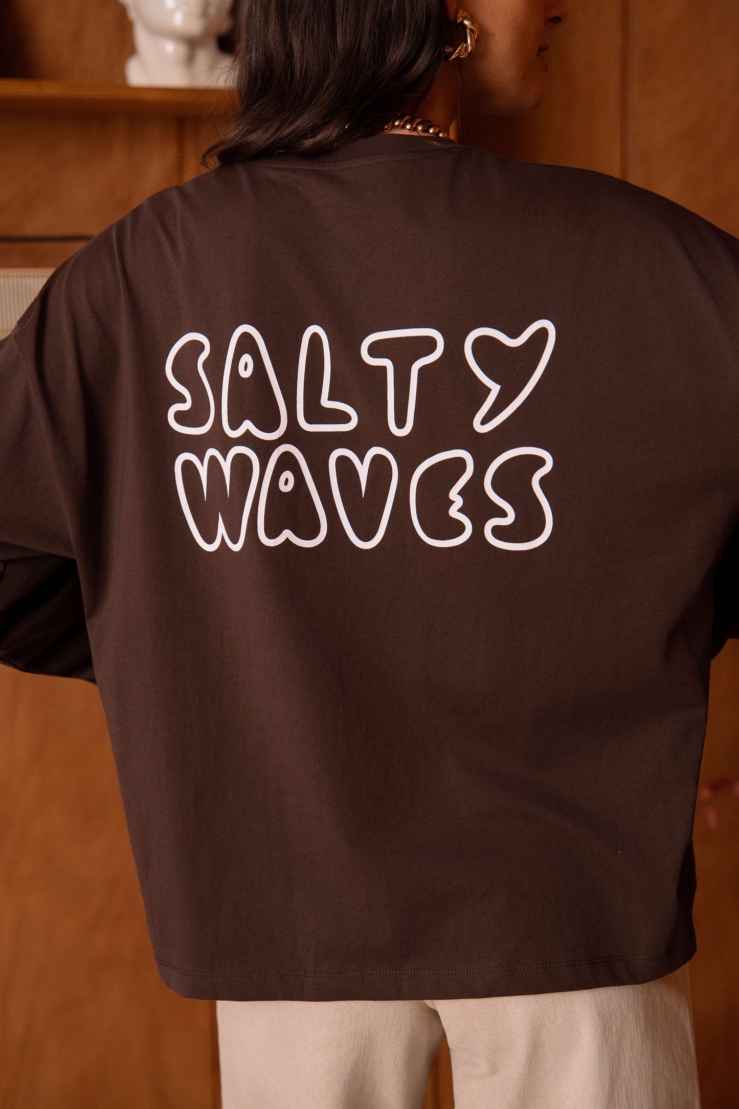 Top imprimé Salty Vibes