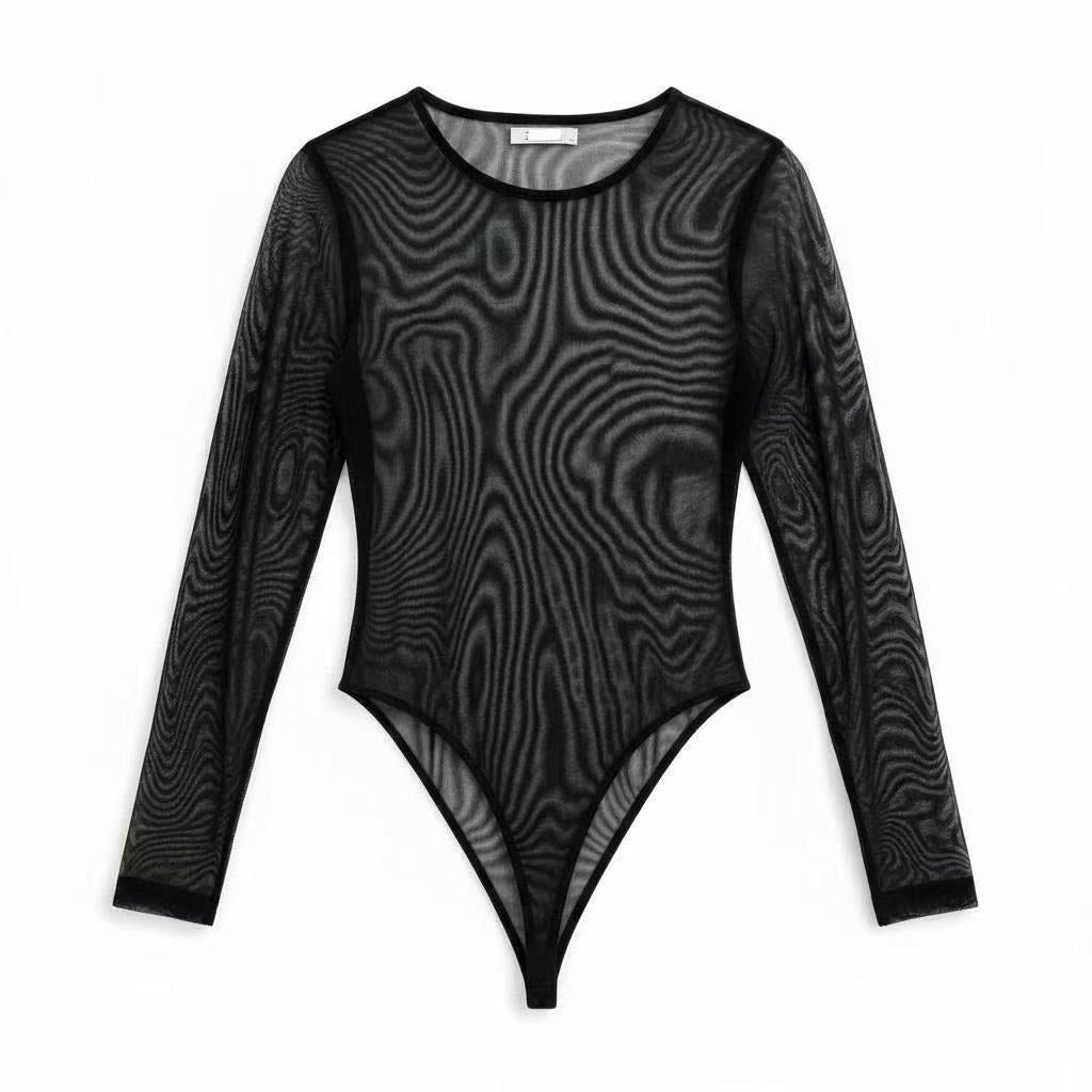 Transparent mesh body